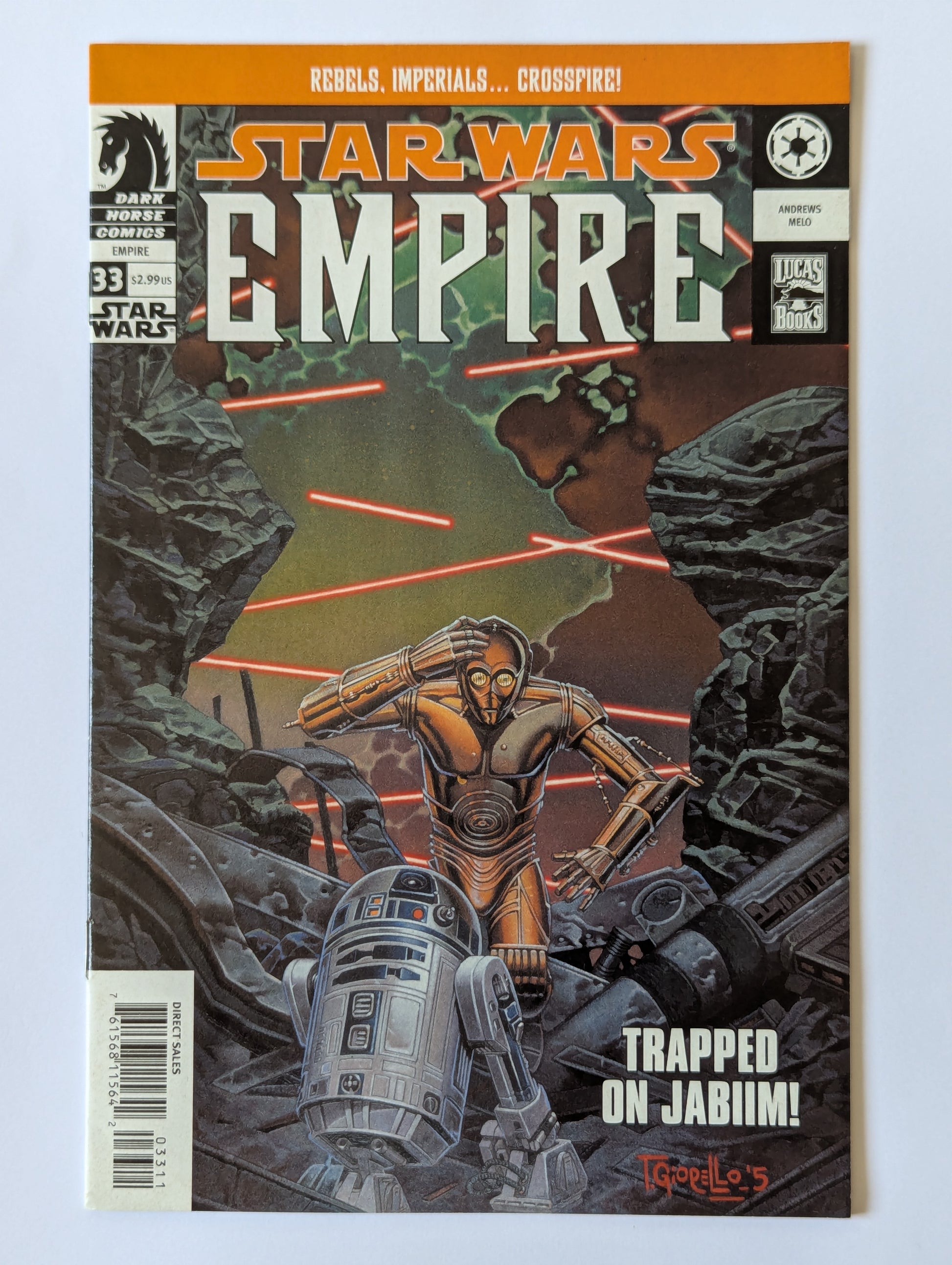 Star Wars Empire #33 Dark Horse Comic Book