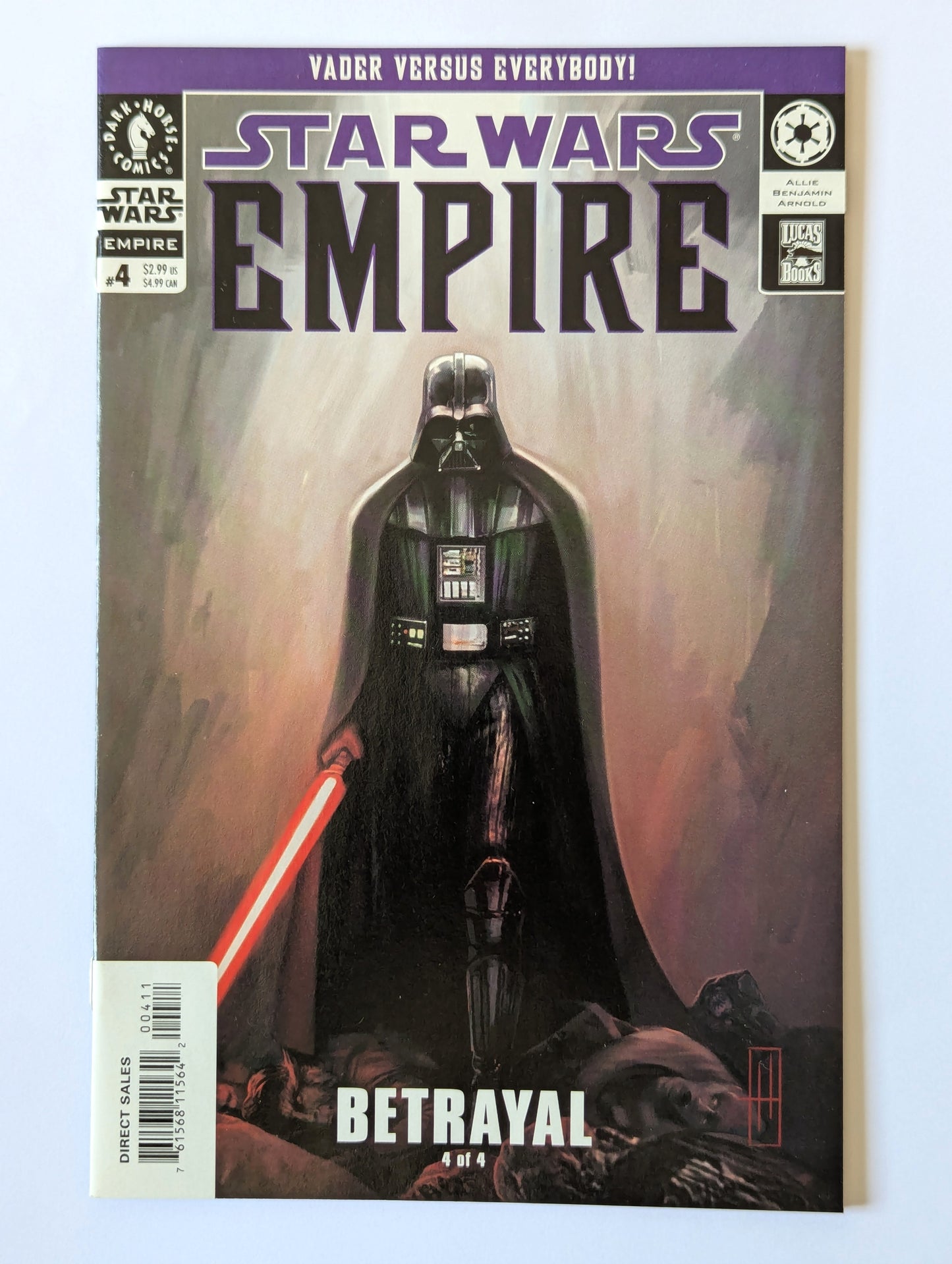 Star Wars Empire #4 Dark Horse Comic Book