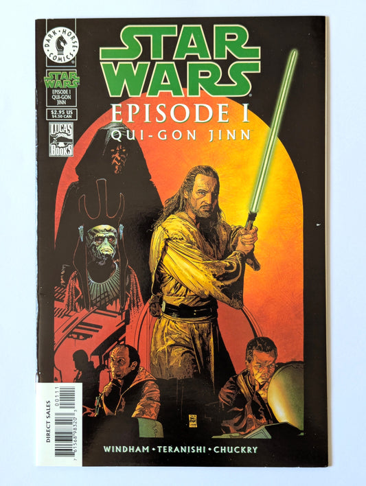 Star Wars Episode I Qui-Gon Jinn #1 Dark Horse Comic Book