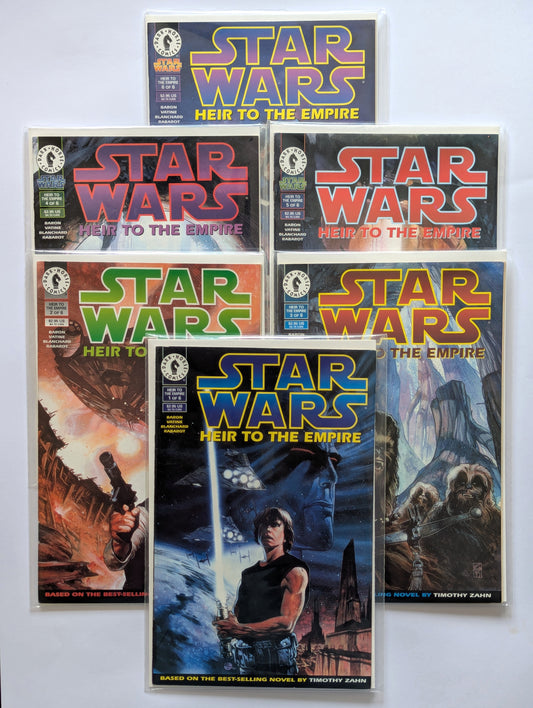 Star Wars Heir to the Empire Dark Horse Comic Book Set