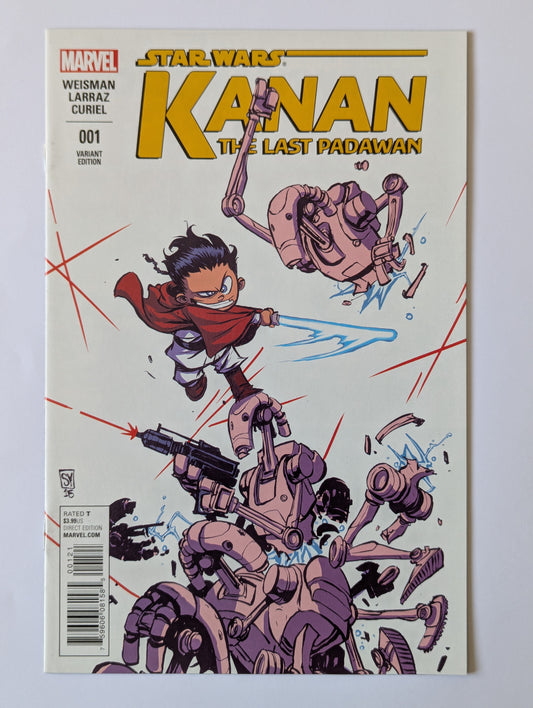Star Wars Kanan the Last Padawan #1 Skottie Young Variant Marvel Comic Book