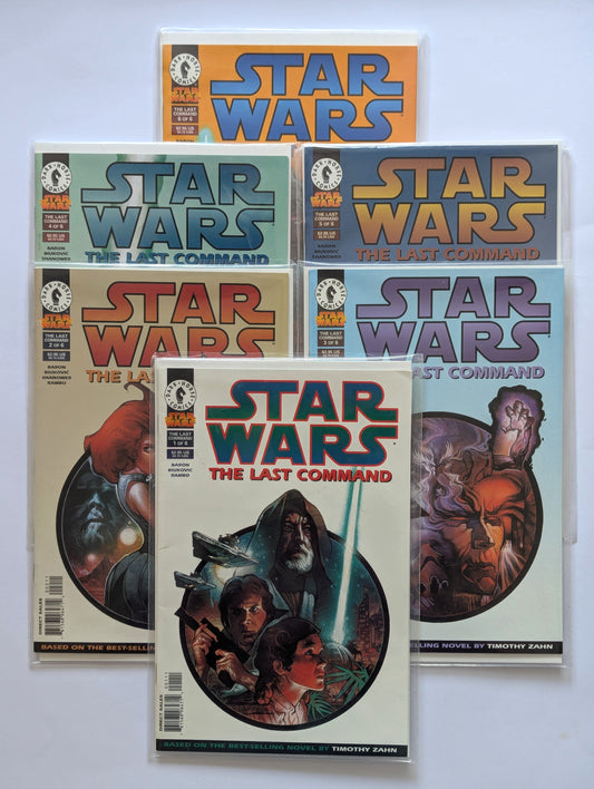 Star Wars The Last Command Dark Horse Comic Book Set