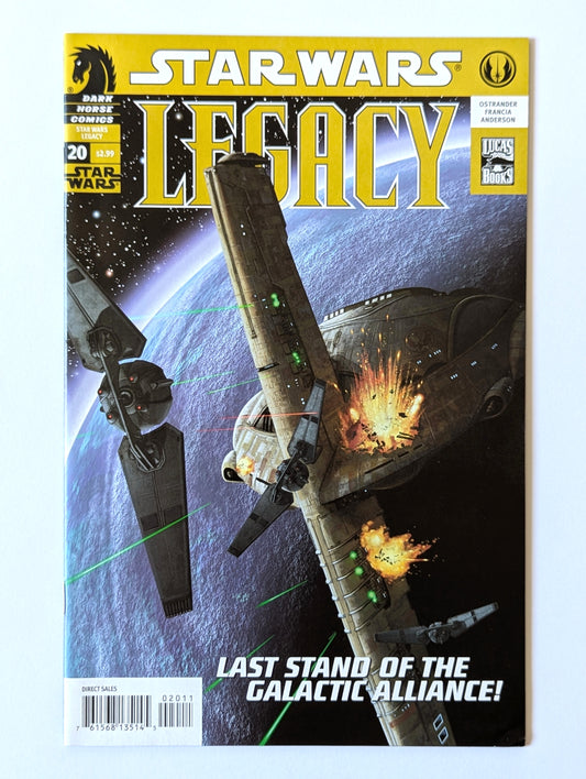 Star Wars Legacy #20 Dark Horse Comic Book