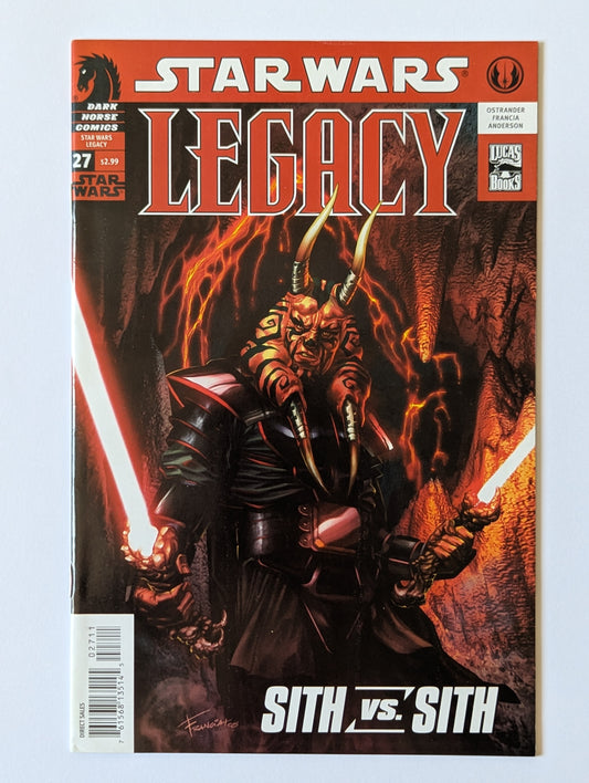 Star Wars Legacy #27 Dark Horse Comic Book