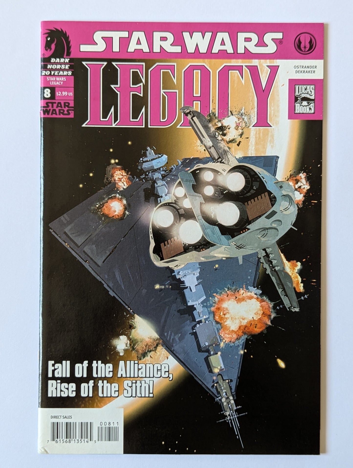 Star Wars Legacy #8 Dark Horse Comic Book