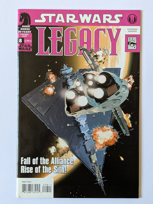 Star Wars Legacy #8 Dark Horse Comic Book