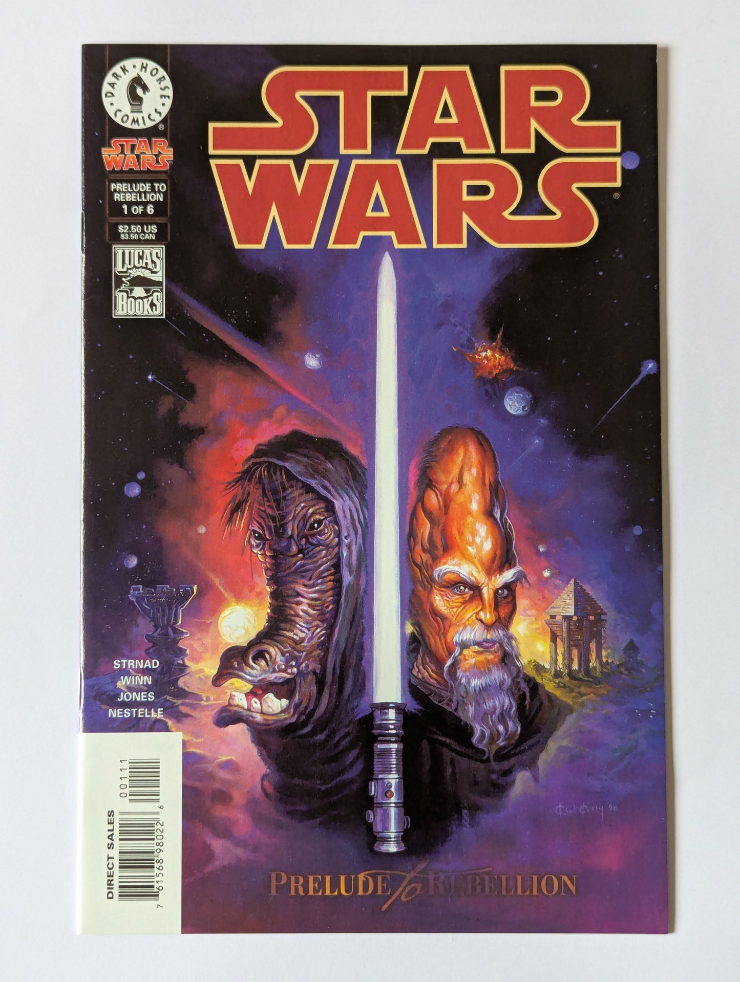 Star Wars #1 Dark Horse Comic Book