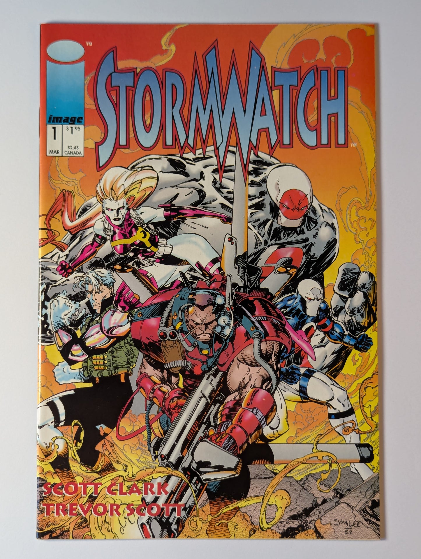 Stormwatch #1 Image Comic Book