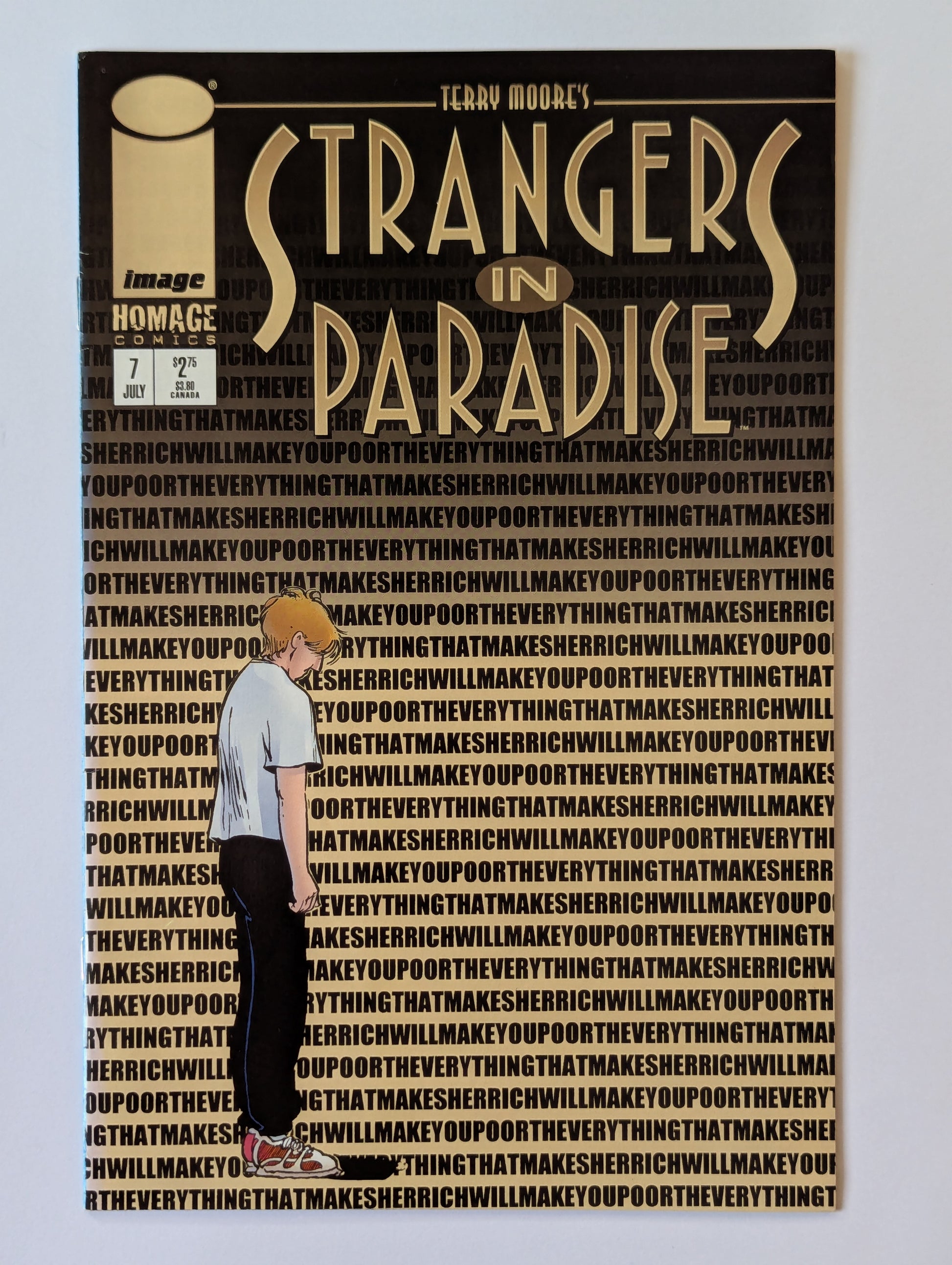 Strangers in Paradise #7 Abstract Studio Comic Book
