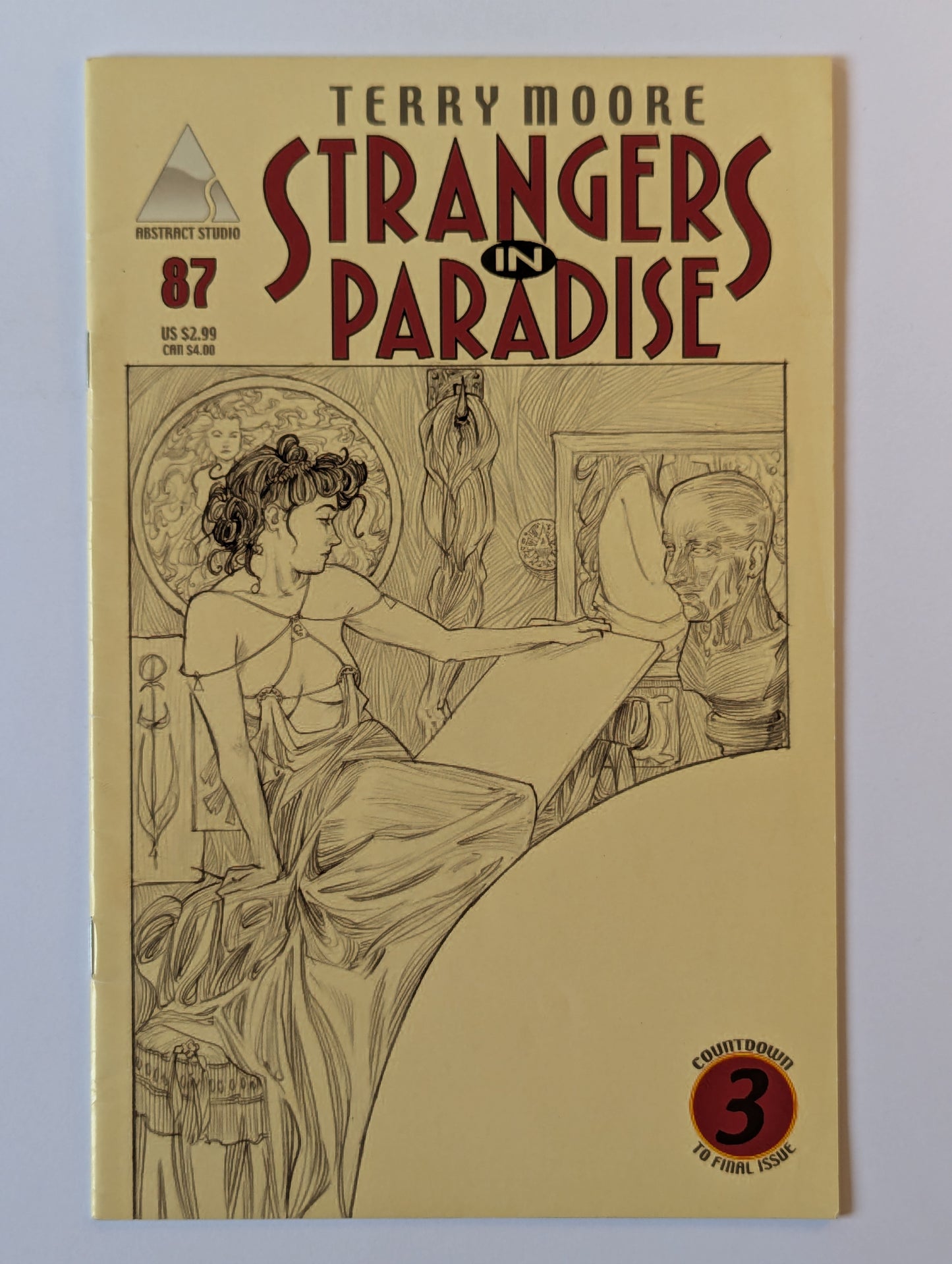 Strangers in Paradise #87 Abstract Studio Comic Book