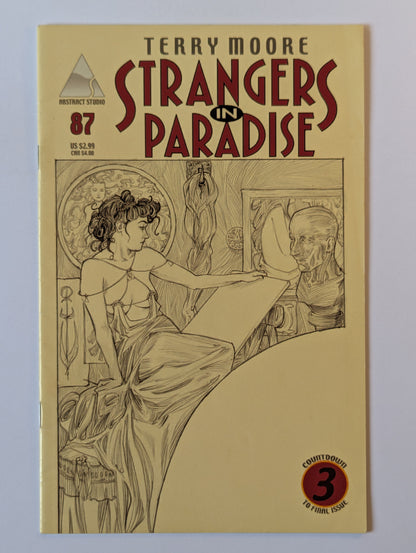 Strangers in Paradise #87 Abstract Studio Comic Book