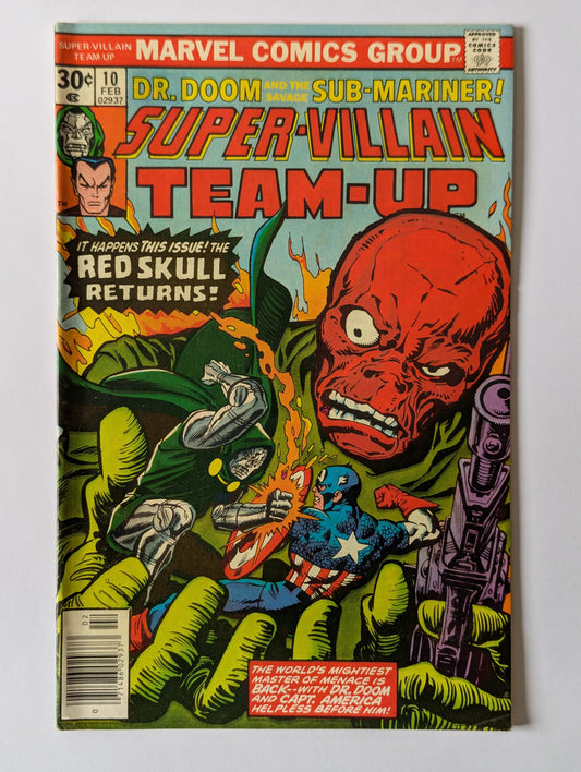 Super-Villain Team-Up #10 Marvel Comic Book