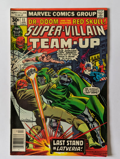Super-Villain Team-Up #11 Marvel Comic Book