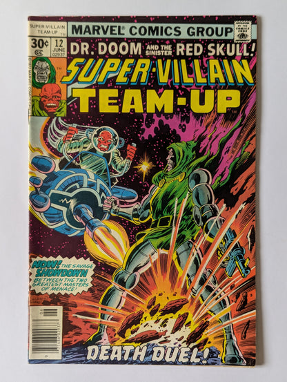 Super-Villain Team-Up #12 Marvel Comic Book