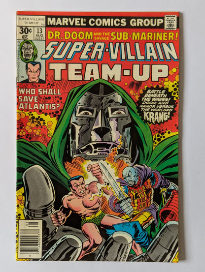 Super-Villain Team-Up #13 Marvel Comic Book