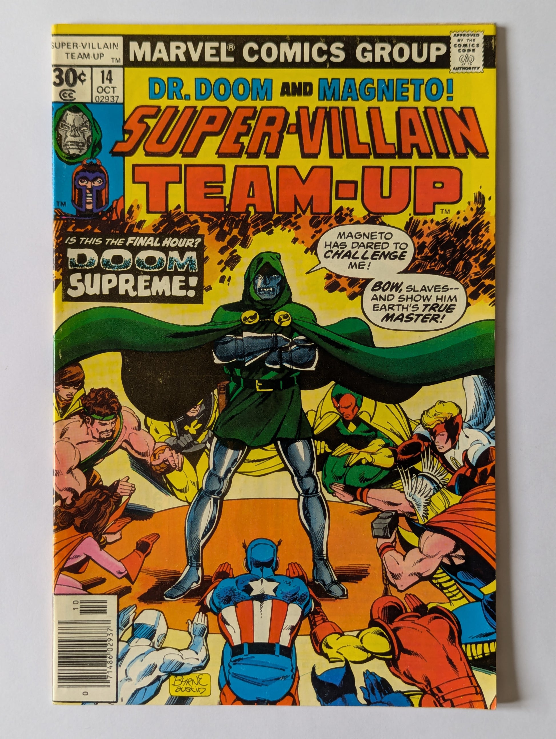 Super-Villain Team-Up #14 Marvel Comic Book