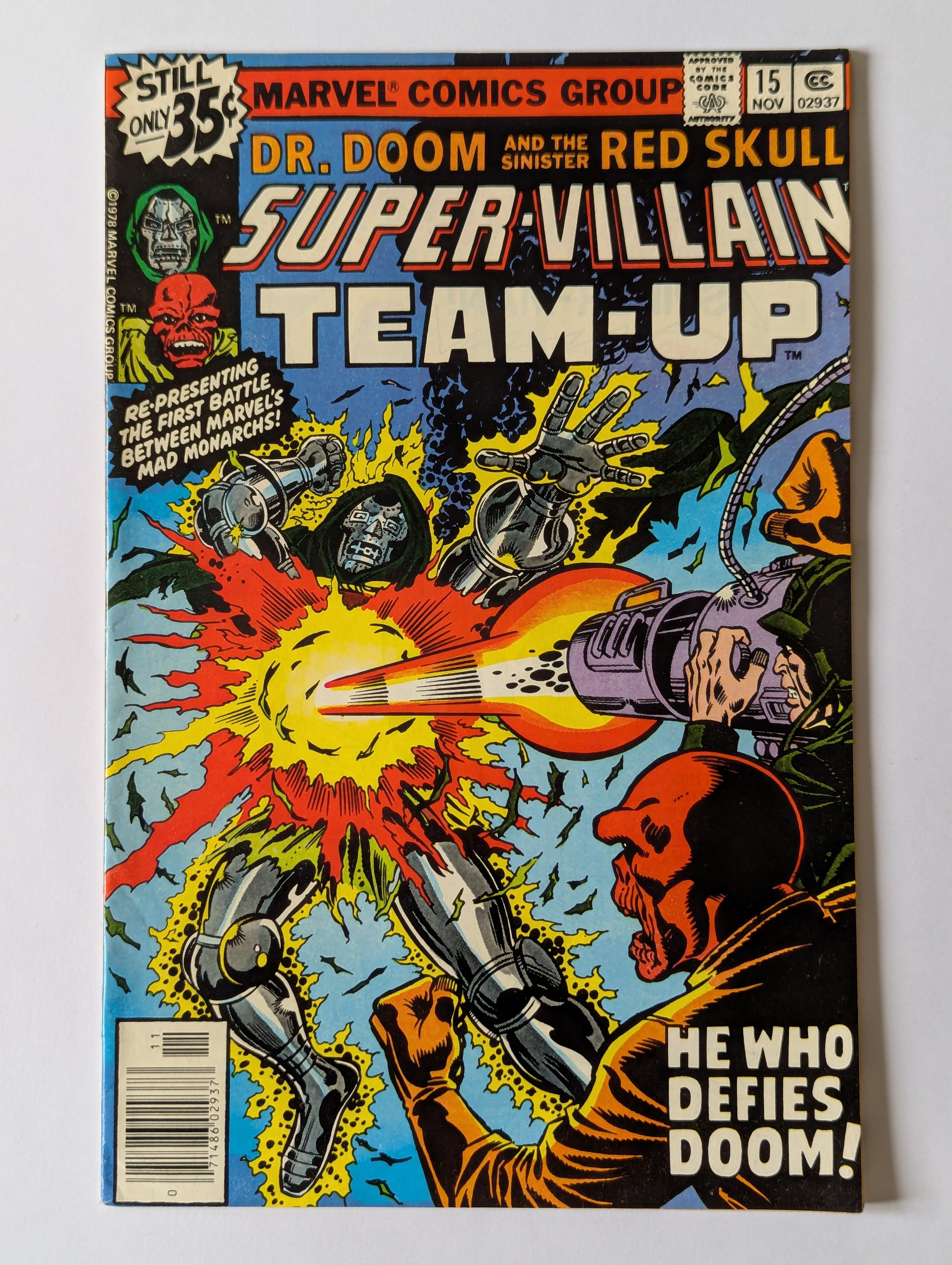 Super-Villain Team-Up #15 Marvel Comic Book