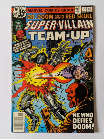 Super-Villain Team-Up #15 Marvel Comic Book