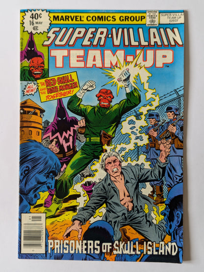 Super-Villain Team-Up #16 Marvel Comic Book