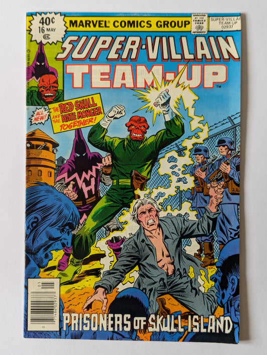 Super-Villain Team-Up #16 Marvel Comic Book