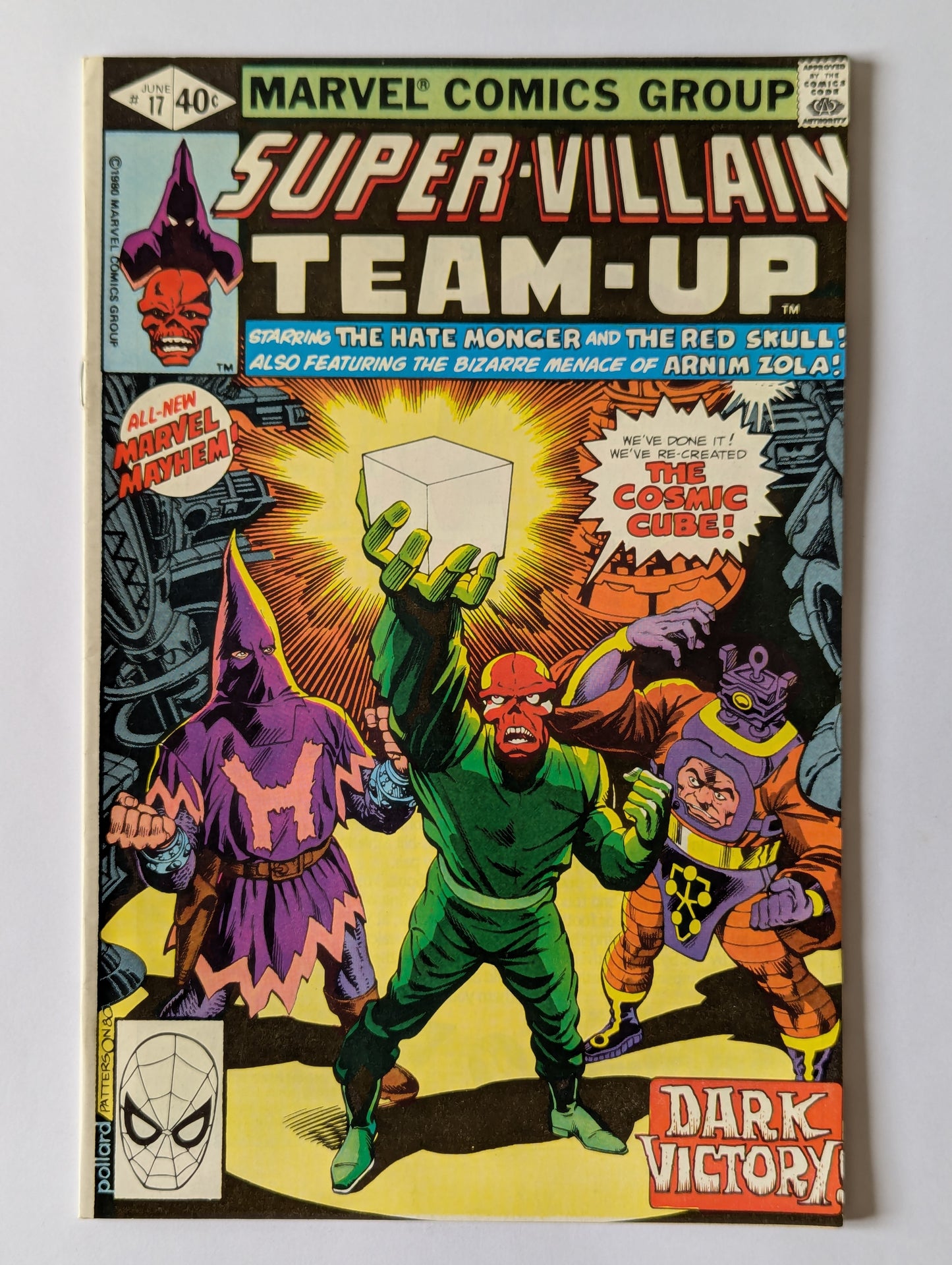 Super-Villain Team-Up #17 Marvel Comic Book
