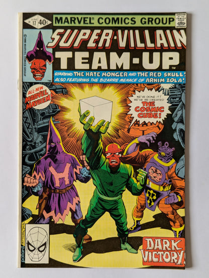 Super-Villain Team-Up #17 Marvel Comic Book