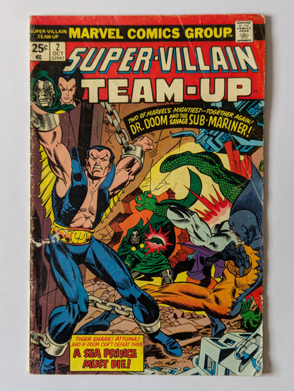 Super-Villain Team-Up #2 Marvel Comic Book