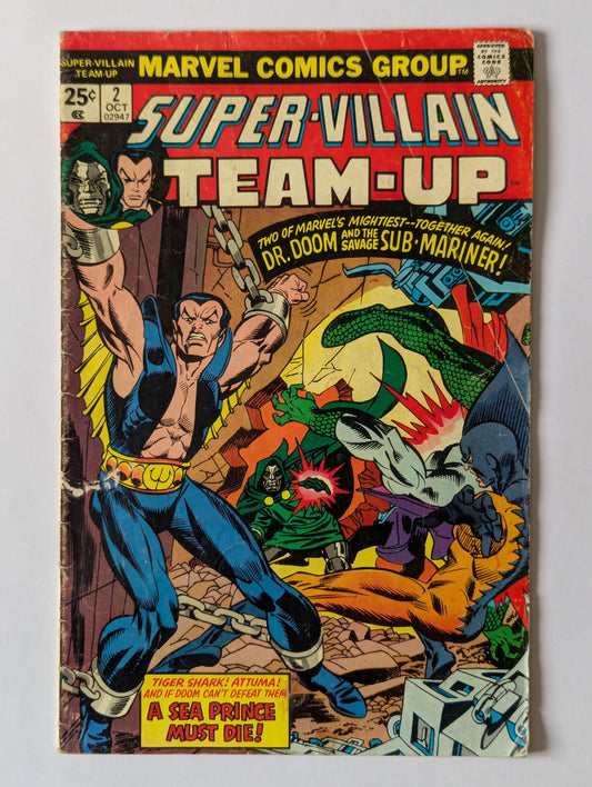 Super-Villain Team-Up #2 Marvel Comic Book