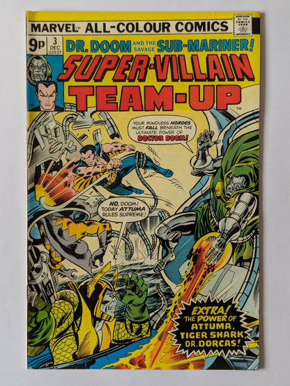 Super-Villain Team-Up #3 Marvel Comic Book