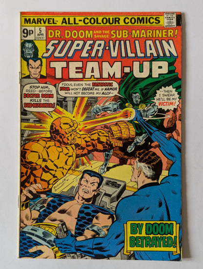 Super-Villain Team-Up #5 Marvel Comic Book