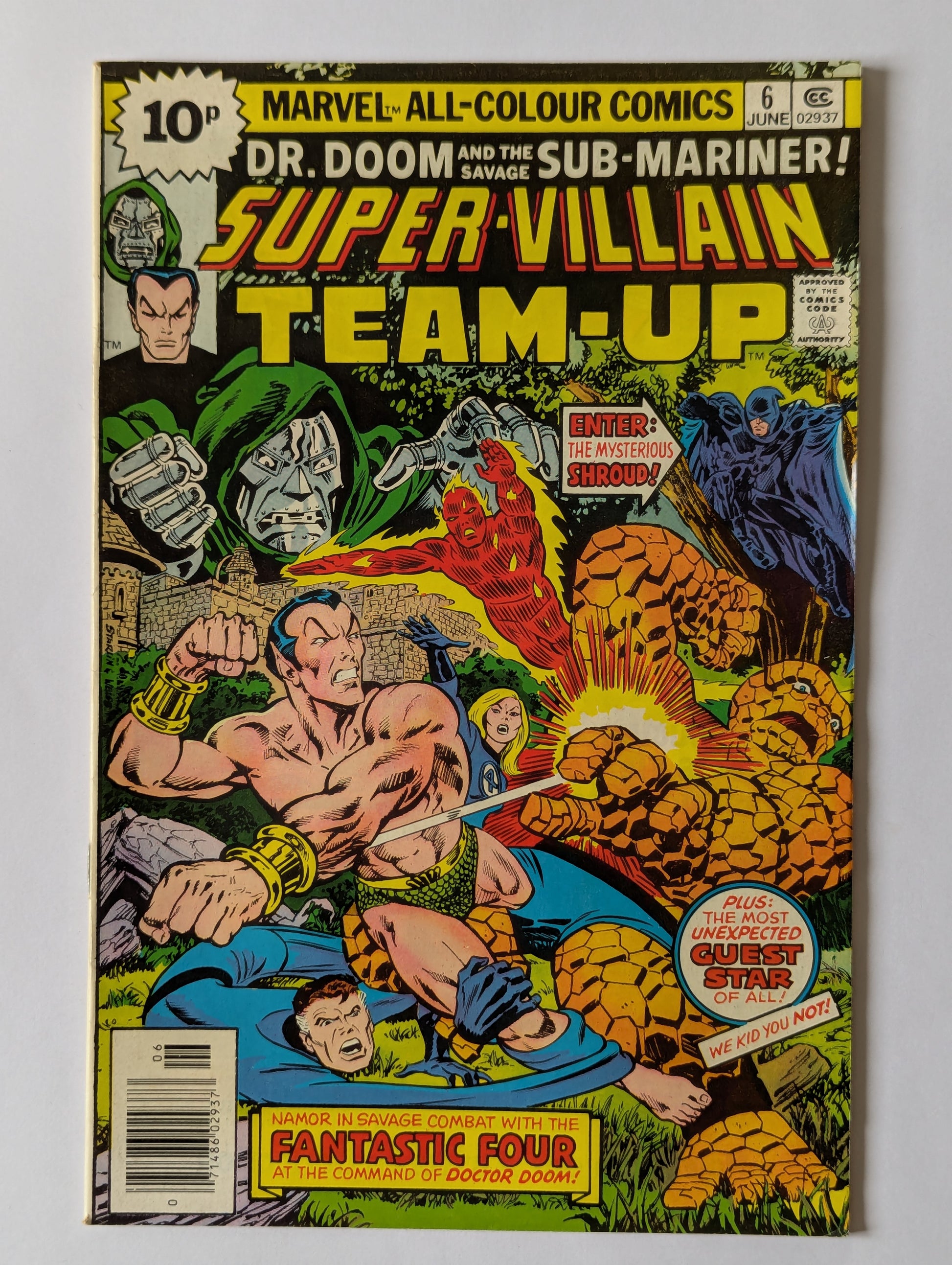 Super-Villain Team-Up #6 Marvel Comic Book