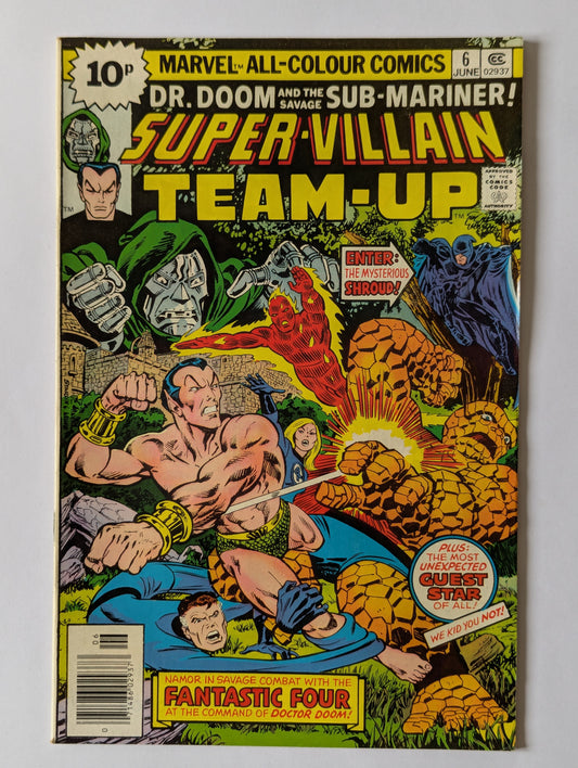 Super-Villain Team-Up #6 Marvel Comic Book