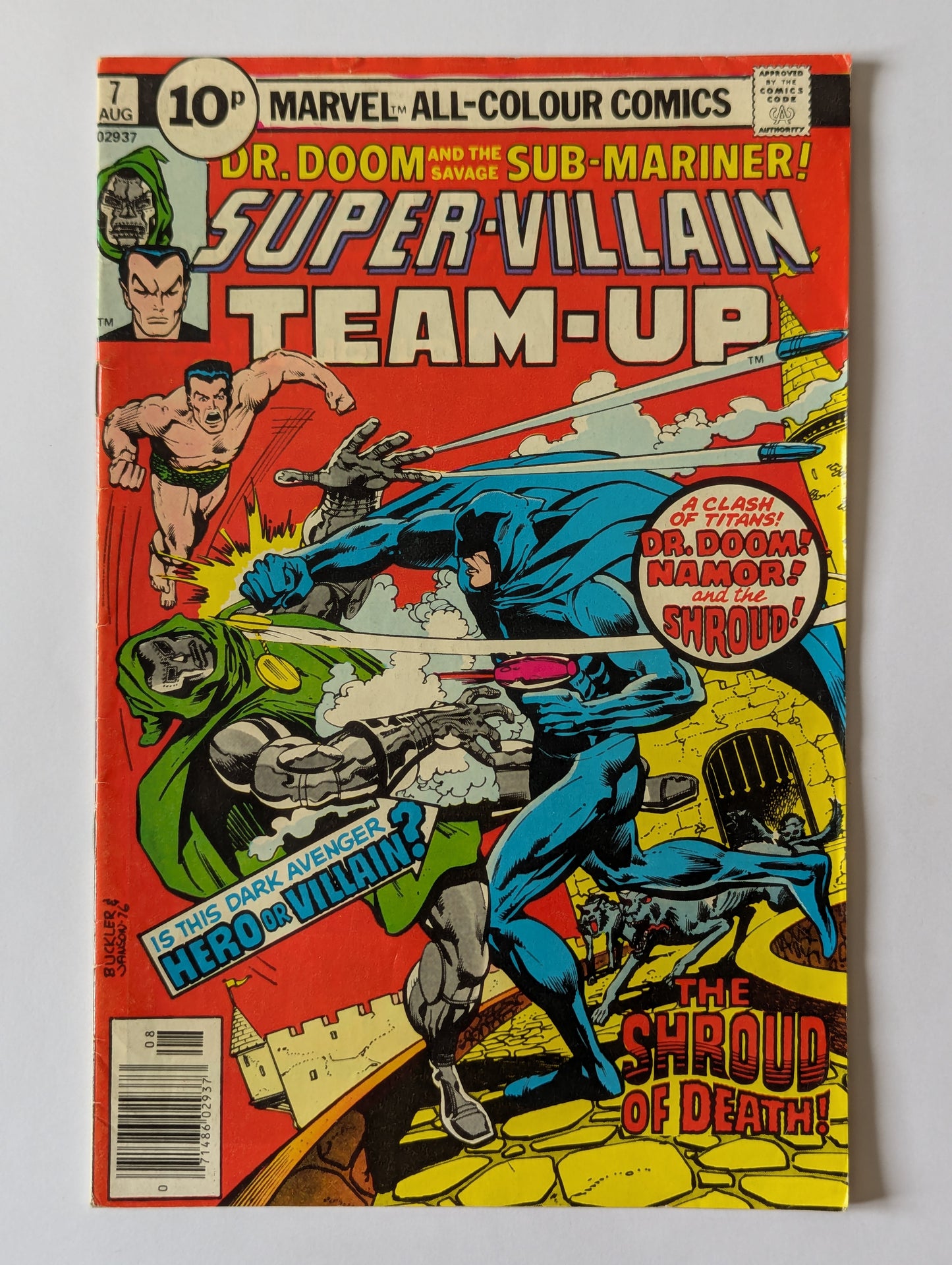 Super-Villain Team-Up #7 Marvel Comic Book
