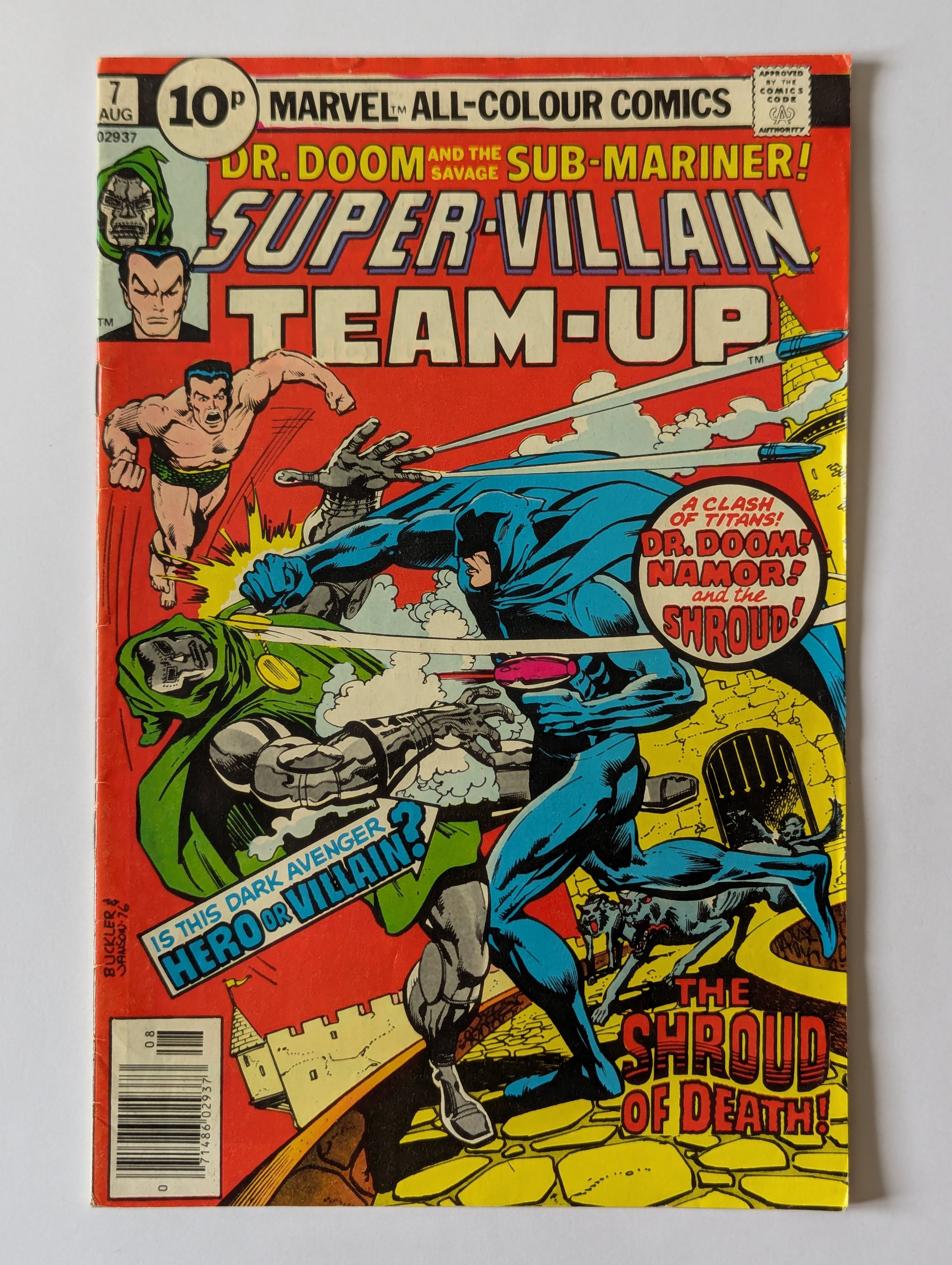 Super-Villain Team-Up #7 Marvel Comic Book