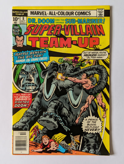 Super-Villain Team-Up #8 Marvel Comic Book