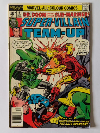 Super-Villain Team-Up #9 Marvel Comic Book