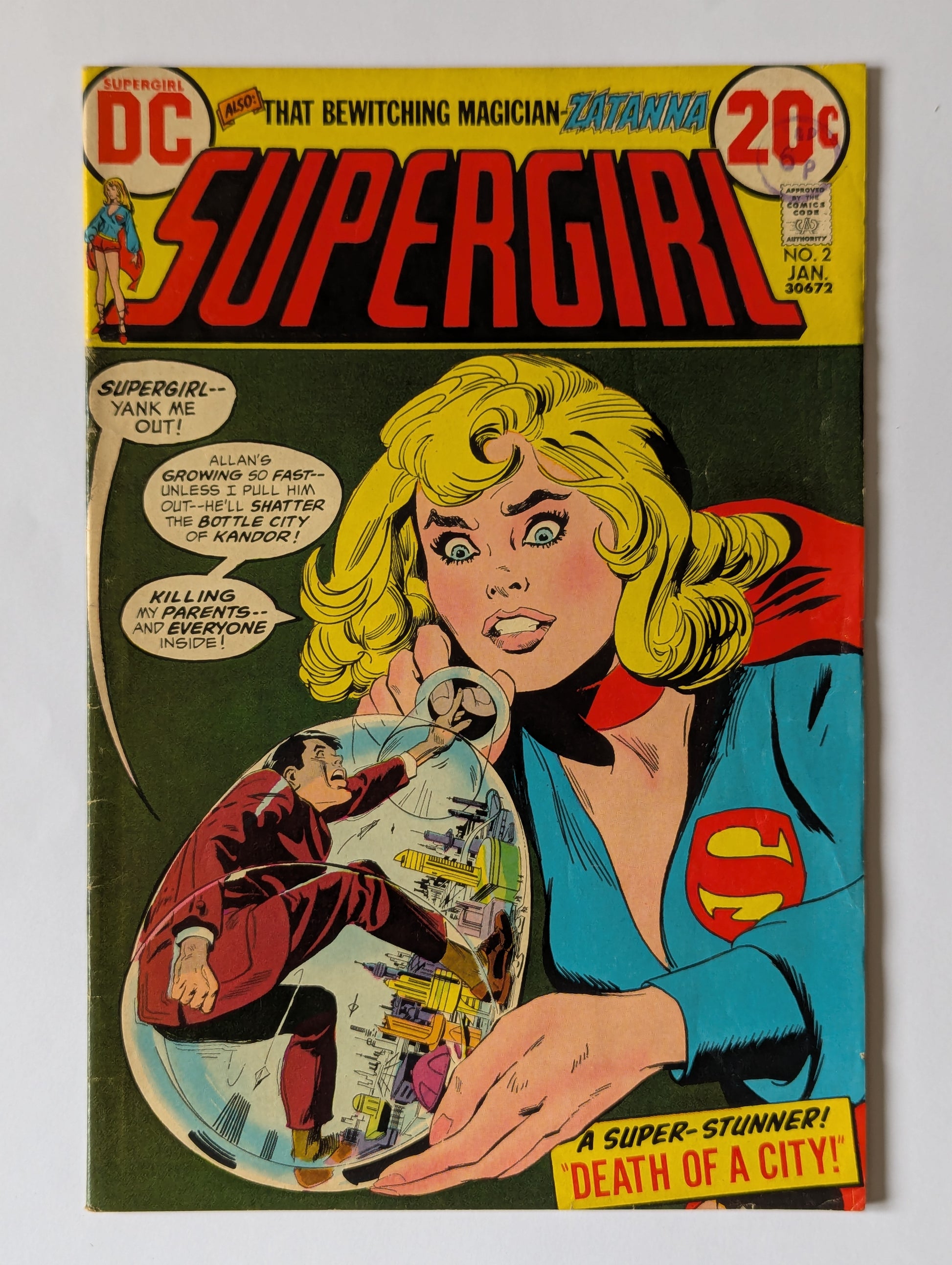 Supergirl #2 DC Comic Book
