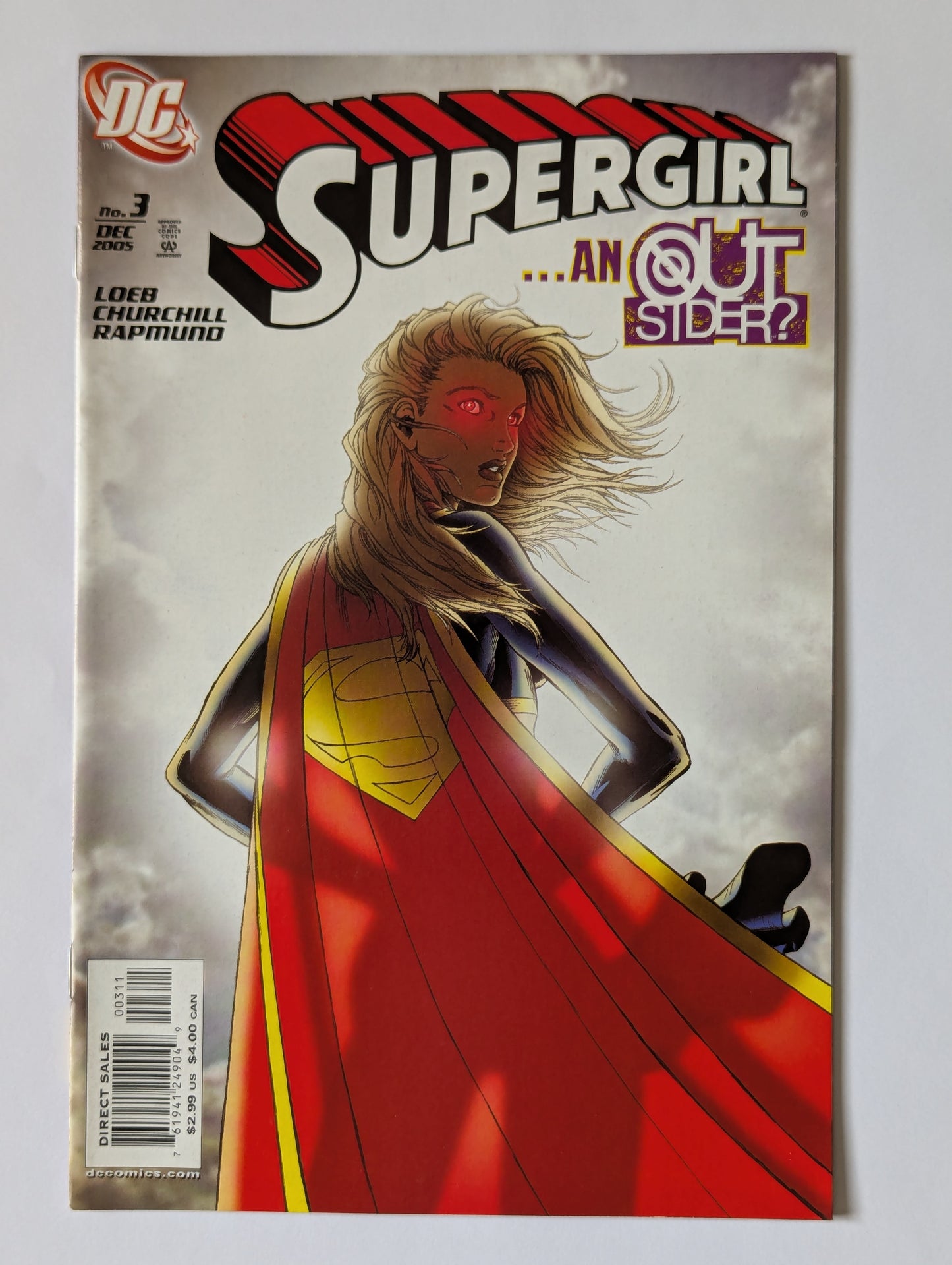 Supergirl #3 DC Comic Book