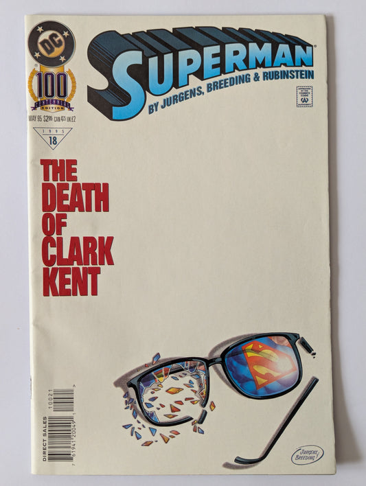 Superman #100 DC Comic Book