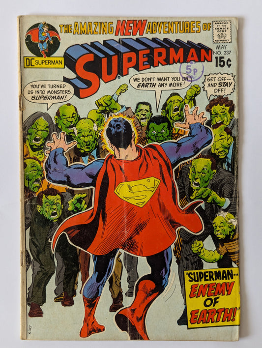 Superman #237 DC Comic Book