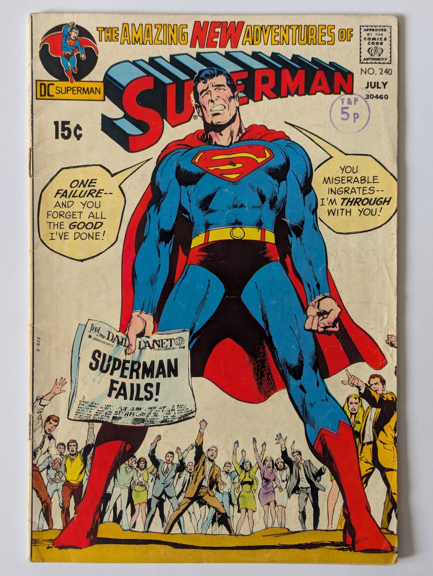 Superman #240 DC Comic Book