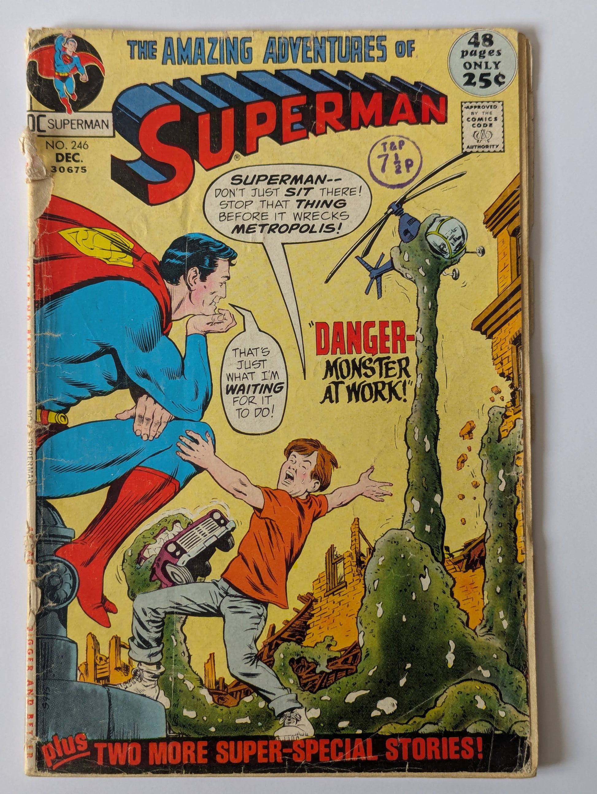 Superman #246 DC Comic Book