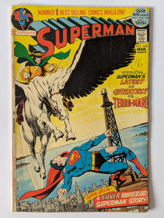 Superman #249 DC Comic Book