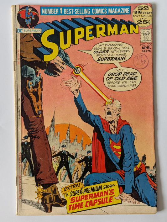 Superman #250 DC Comic Book