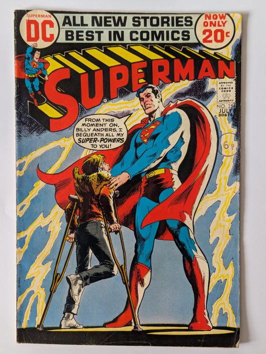 Superman #254 DC Comic Book