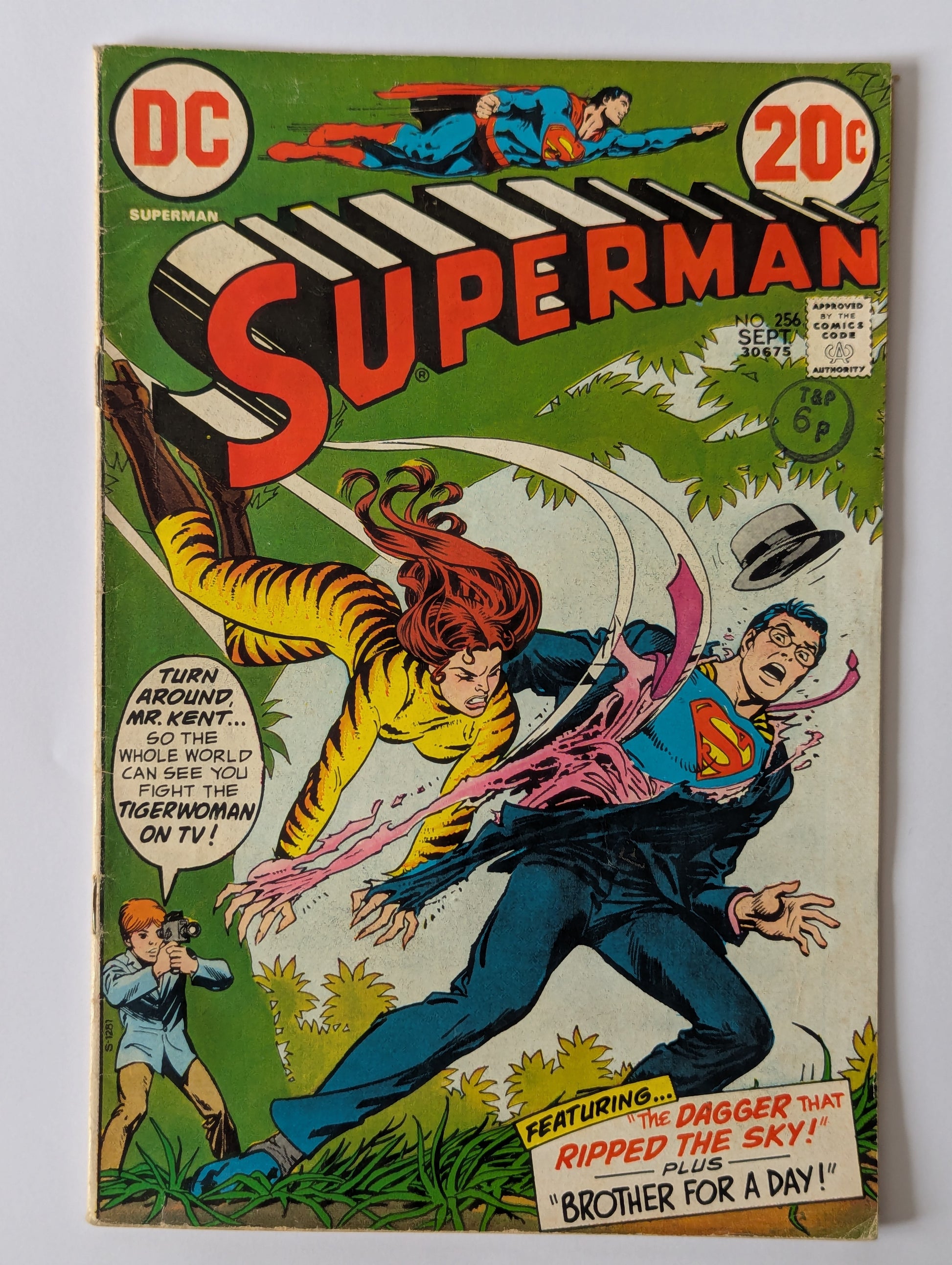 Superman #256 DC Comic Book