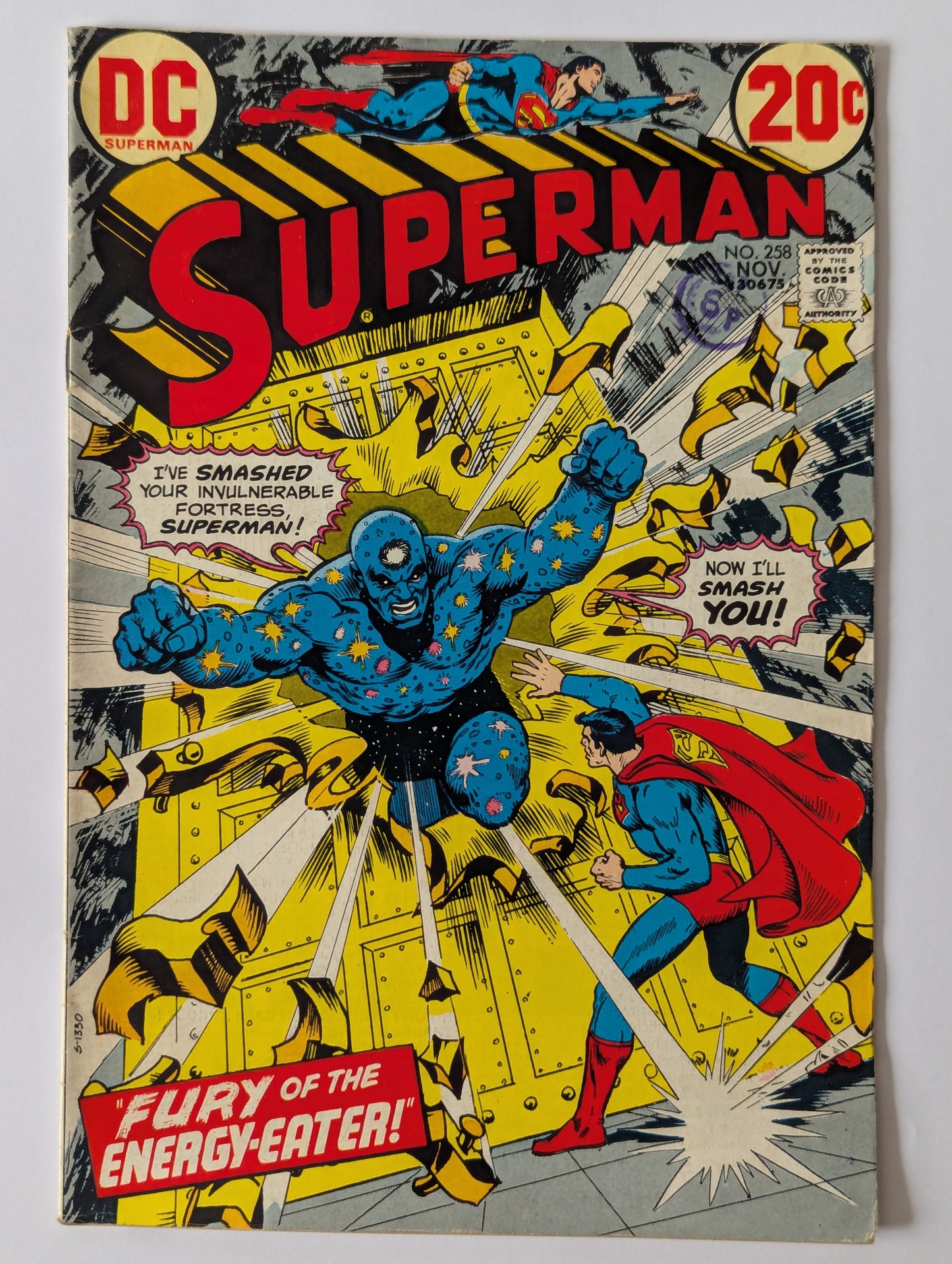 Superman #258 DC Comic Book
