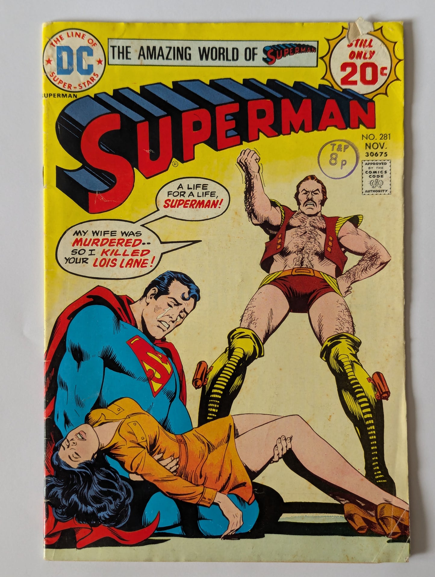 Superman #281 DC Comic Book