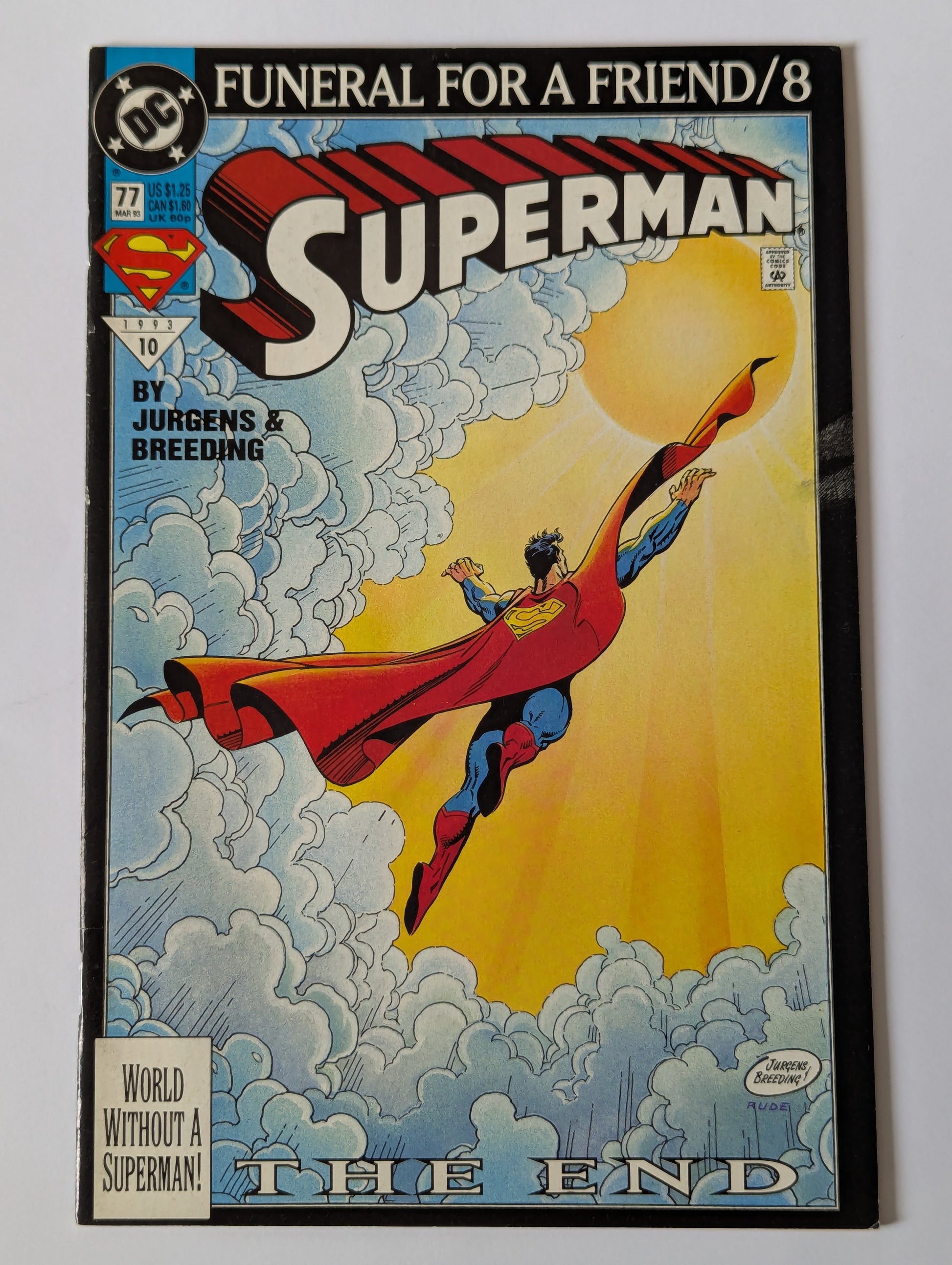 Superman #77 DC Comic Book