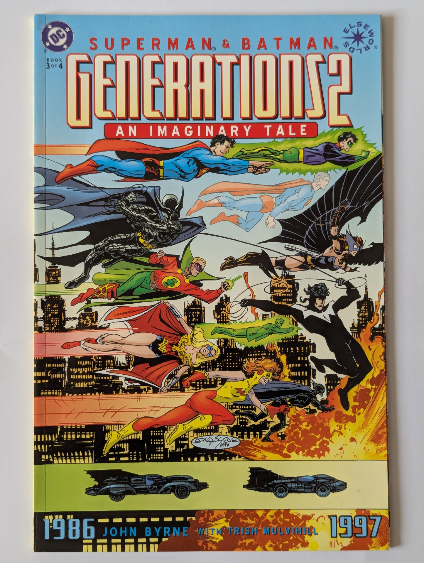 Superman and Batman Generations 2 #3 DC Comic Book